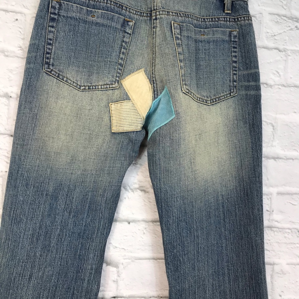 Laundry By Shelli Segal | Patchwork Distress Jeans - image 3